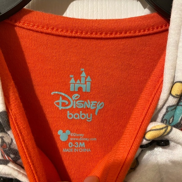 Disney Mickey Mouse Overalls with Red T-Shirt - Picture 6 of 6